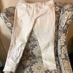Michael Kors White Skinny Jeans Classic Design
